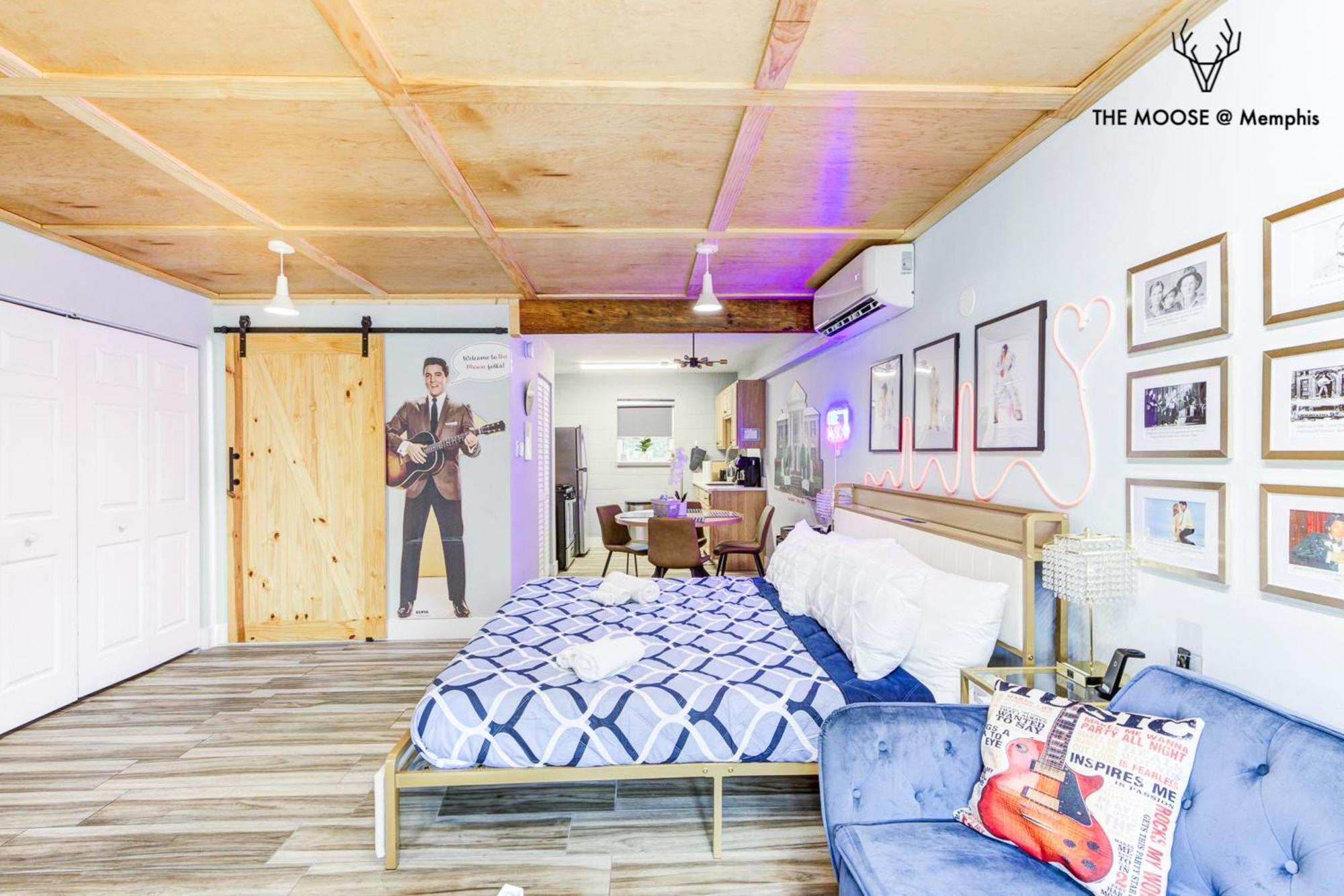 Apartamento The Moose #4 - Elvis Presley King With Free Parking And Wifi